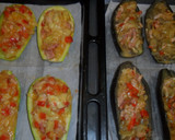 Foto del paso 5 de la receta: Berenjenas y calabacines rellenos para niños