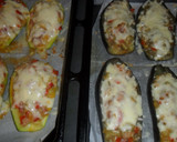 Foto del paso 6 de la receta: Berenjenas y calabacines rellenos para niños