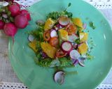 Foto del paso 3 de la receta: Ensalada fresca de naranja y rábanos