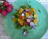 Foto del paso 3 de la receta: Ensalada fresca de naranja y rábanos