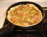Foto del paso 9 de la receta: Tortilla de alcachofas y jamón cocido