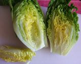 Foto del paso 1 de la receta: Cogollos de lechuga rellenos con su salsa