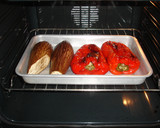 Foto del paso 1 de la receta: Espencat de pimientos rojos, berenjenas y bacalao