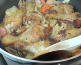 Foto del paso 4 de la receta: Pollo con cigalas, mar y montaña