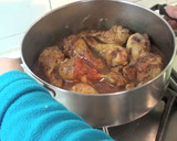 Foto del paso 5 de la receta: Pollo con cigalas, mar y montaña