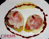 Foto del paso 5 de la receta: Peras asadas con jamón y queso