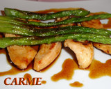 Foto del paso 5 de la receta: Tiras de pavo con salsa de curry y miel