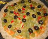 Foto del paso 4 de la receta Pizza semi integral de verdura
