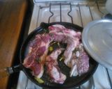 Foto del paso 2 de la receta: Faldita parrillera con cebolla de verdeo a la plancha