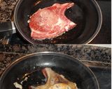 Foto del paso 1 de la receta: Chuletas de cerdo con soja, miel y salteado de verduras