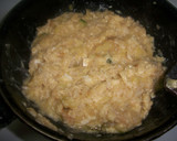 Foto del paso 2 de la receta: Calabacita rellena de bacalao al ajillo