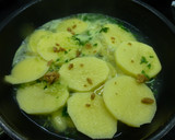 Foto del paso 2 de la receta: Sargo al horno con patatas y pimientos del padrón