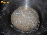 Focaccia con albaricoques
