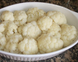 Foto del paso 1 de la receta: Coliflor gratinada al estilo alemán