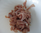 Foto del paso 1 de la receta: Salteado chino con jamón