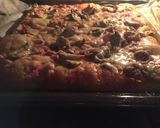 Foto del paso 5 de la receta: Pizza de hojaldre con champiñones y bacon