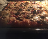 Foto del paso 5 de la receta: Pizza de hojaldre con champiñones y bacon