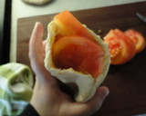 Foto del paso 11 de la receta: Pita con pollo y tomate