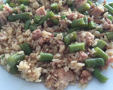Foto del paso 3 de la receta: Arroz integral con judías verdes