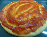 Foto del paso 1 de la receta: Pizza de jamón ibérico y huevos fritos