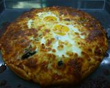 Foto del paso 4 de la receta: Pizza de jamón ibérico y huevos fritos