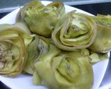 Foto del paso 4 de la receta: Alcachofas frescas con jamón ibérico
