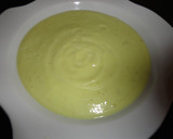 Foto del paso 3 de la receta: Crema de calabacín con mousse de queso