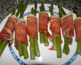 Foto del paso 3 de la receta: Espárragos verdes con jamón serrano