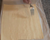 Foto del paso 1 de la receta: Coca de hojaldre con cabello de ángel