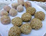 Foto del paso 5 de la receta: Pelotitas de bacalao y pimientos con y sin semillas de sémola