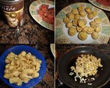 Foto del paso 3 de la receta: Empanadillas de hojaldre rellenas de champiñones y carne