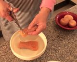 Foto del paso 1 de la receta: Puding de salmón fresco