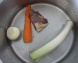 Foto del paso 1 de la receta: Judías verdes con crema de jamón