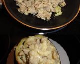 Foto del paso 3 de la receta: Berenjenas rellenas de carne y champiñones