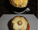 Foto del paso 4 de la receta: Berenjenas rellenas de carne y champiñones