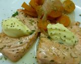 Foto del paso 4 de la receta: Salmón fresco con zanahorias y mayonesa