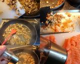 Foto del paso 3 de la receta: Salmón relleno de gambas