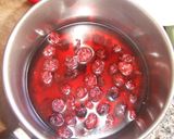 Foto del paso 1 de la receta: Salsa de arándanos al Oporto