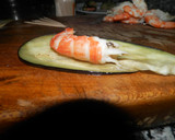 Foto del paso 4 de la receta: Langostinos envueltos en berenjena