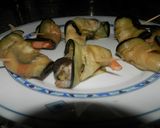 Foto del paso 5 de la receta: Langostinos envueltos en berenjena