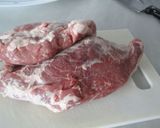 Foto del paso 1 de la receta: Presa ibérica a la piedra con verduras