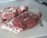 Foto del paso 1 de la receta: Presa ibérica a la piedra con verduras