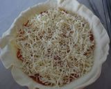 Foto del paso 3 de la receta: Tarta de calabacín y champiñones