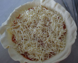 Foto del paso 3 de la receta: Tarta de calabacín y champiñones