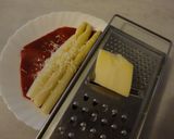 Foto del paso 3 de la receta: Piquillos y espárragos gratinados al Arzúa Ulloa