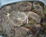Foto del paso 4 de la receta: Chuletas de aguja al horno con champiñones