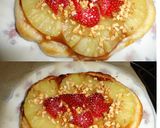 Foto del paso 3 de la receta: Tarta de piña y fresas con dulce de leche