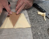 Foto del paso 3 de la receta: Triángulos de hojaldre rellenos de cabello de ángel