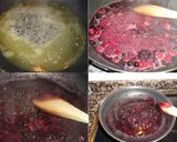 Foto del paso 1 de la receta: Piña con helado, coulis de piña y frutas rojas