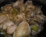 Foto del paso 3 de la receta: Pollo al vino con cebolla